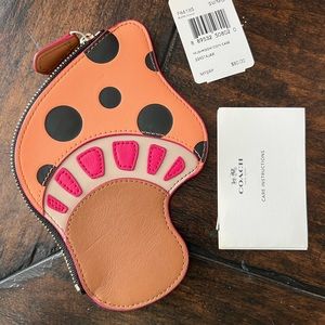 Coach coin case brand new